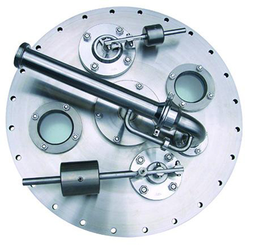 Ensamblaje de seguridad de la parte superior del tanque sanitario de acero inoxidable