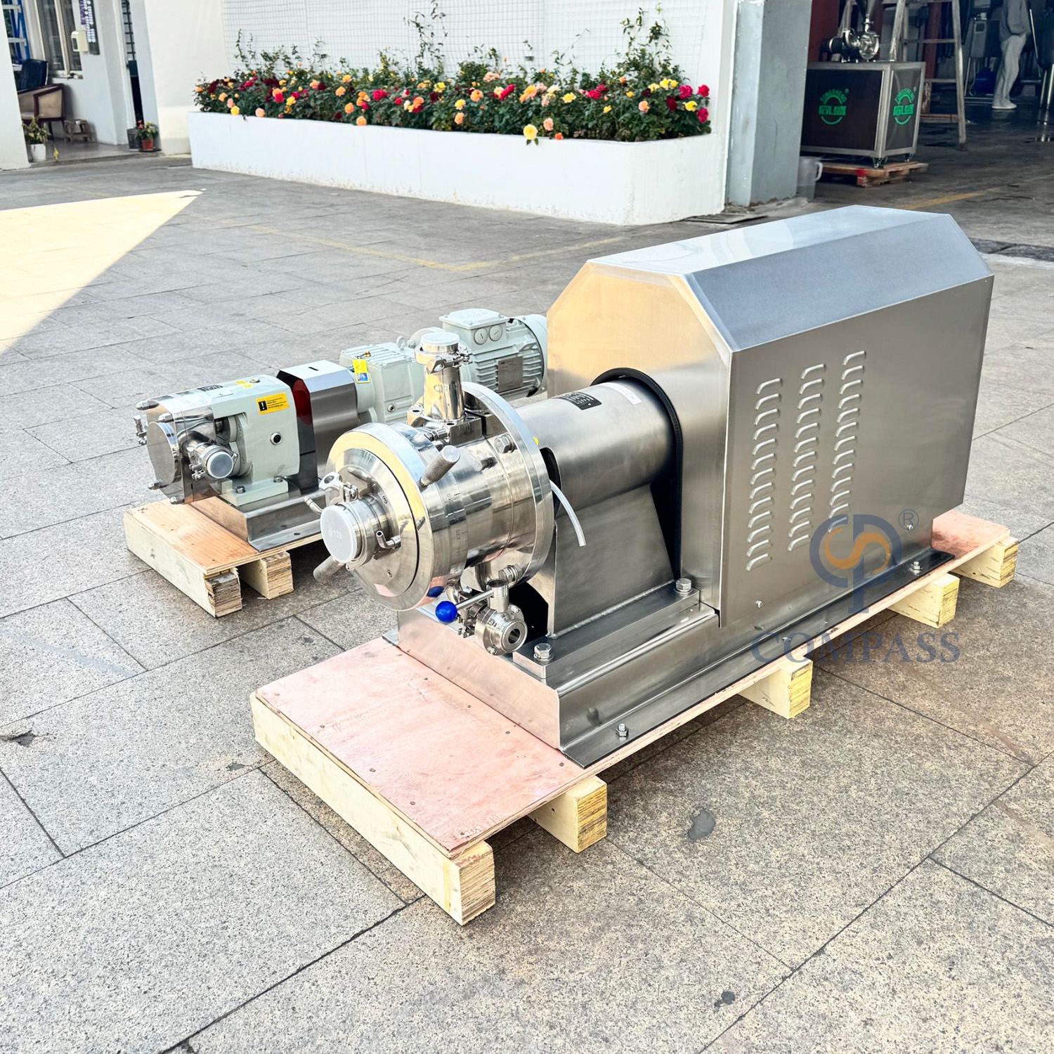 Molino coloide de tubería modelo SS304 11KW JM-W con sello doble de máquina