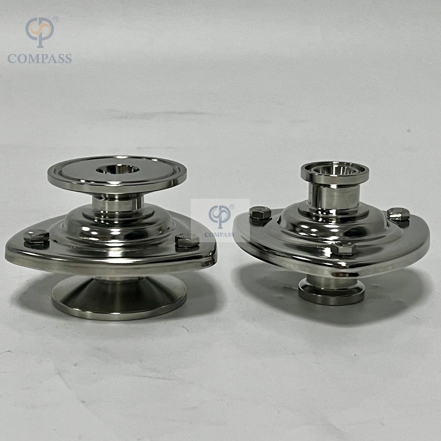 Trampas de vapor de acero inoxidable SS316L de 12,7 mm TC50,5 mm con junta de PTFE