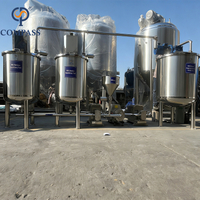 Venta caliente CPS50-01A Higiene Acero inoxidable SS316L OEM Sistema de equipos de emulsión de grado alimenticio con bomba de lóbulo Bomba de emulsión y tanque