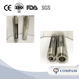 LZB-K30 SS304 Virola TC64MM 6000 Lph Medidor de flujo de rotor de vidrio de 2 pulgadas para agua