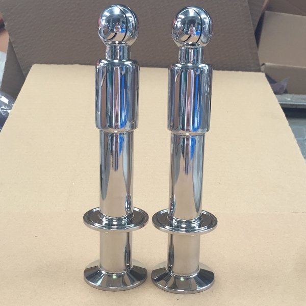 Cabeza de pulverizaci&oacute;n rotativa de sujeci&oacute;n doble para sistemas CIP