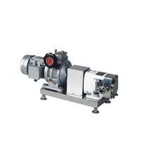 Bomba rotativa sanitaria de tres lóbulos de acero inoxidable ZB3A-135 15KW