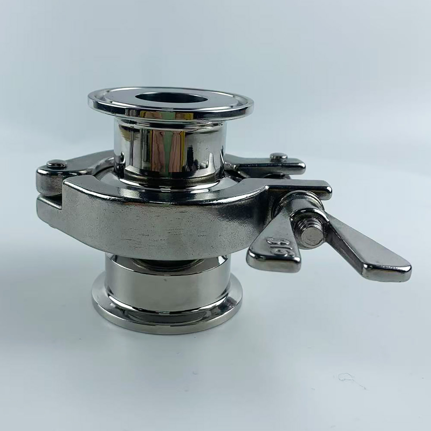 Tri trampas de vapor del extremo de la abrazadera del saneamiento de TC50.5MM DN25 SS316L