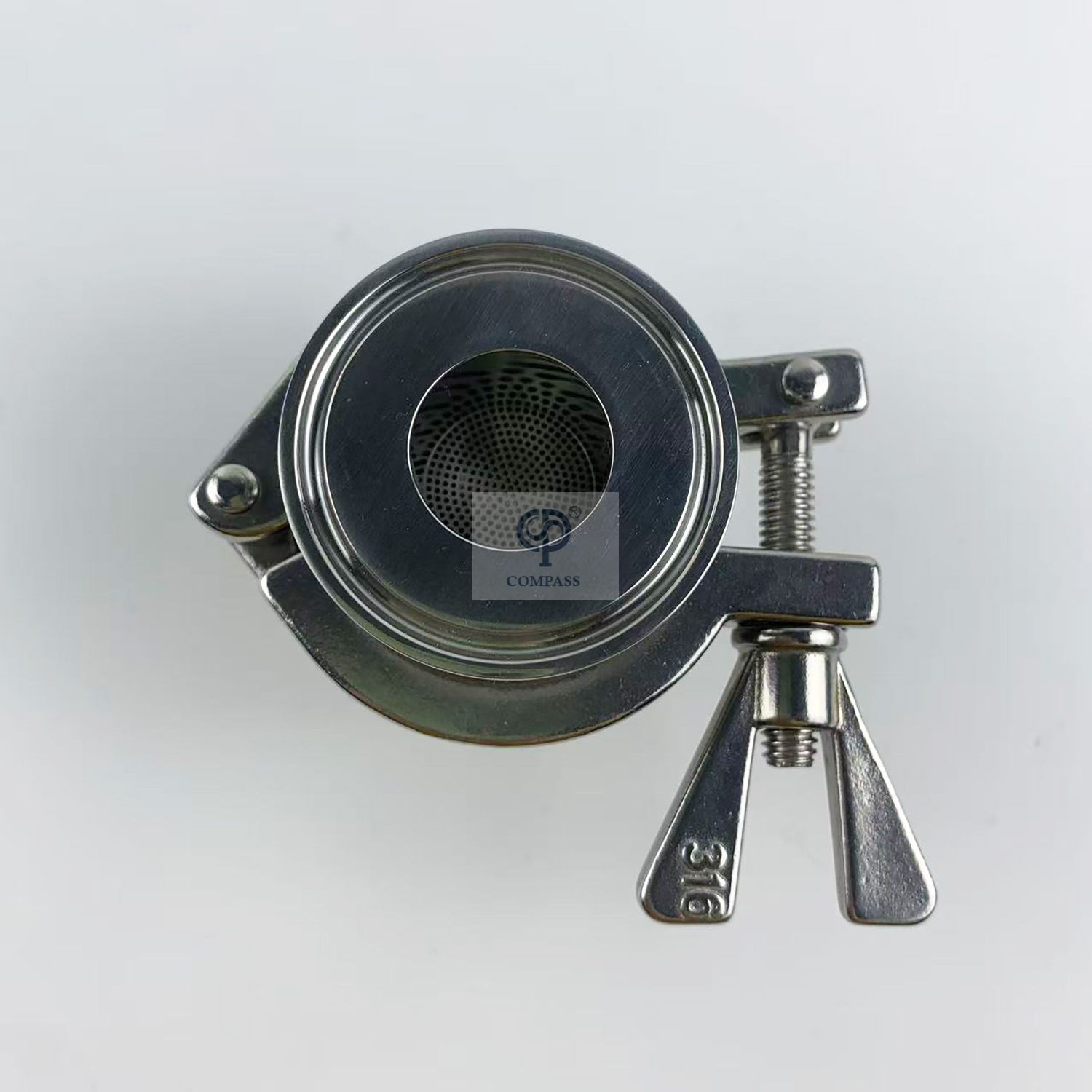 Tri trampas de vapor del extremo de la abrazadera del saneamiento de TC50.5MM DN25 SS316L