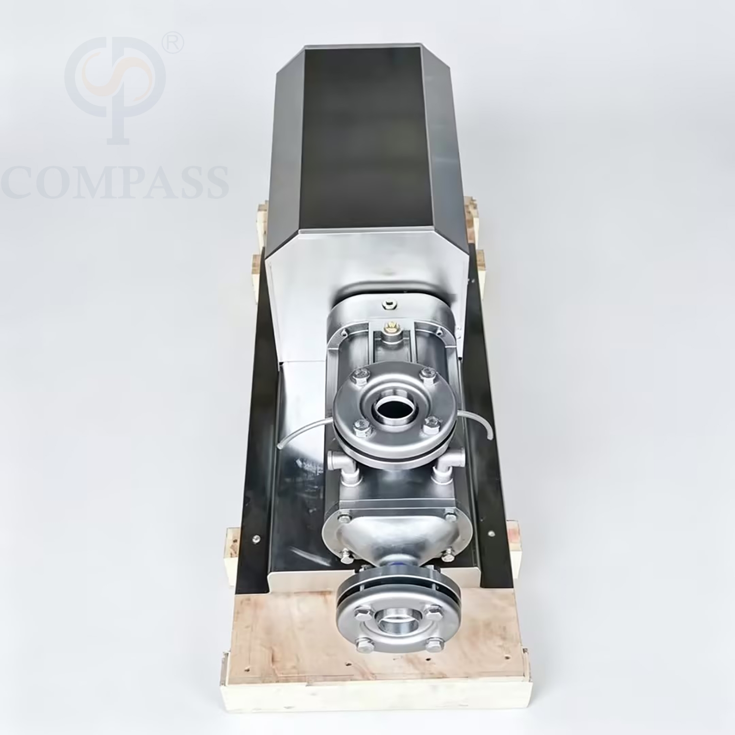 Bomba eléctrica de acero inoxidable Santary SS304 4KW, superventas, bomba paralela de doble tornillo trifásica de 400V con aislamiento de chaqueta