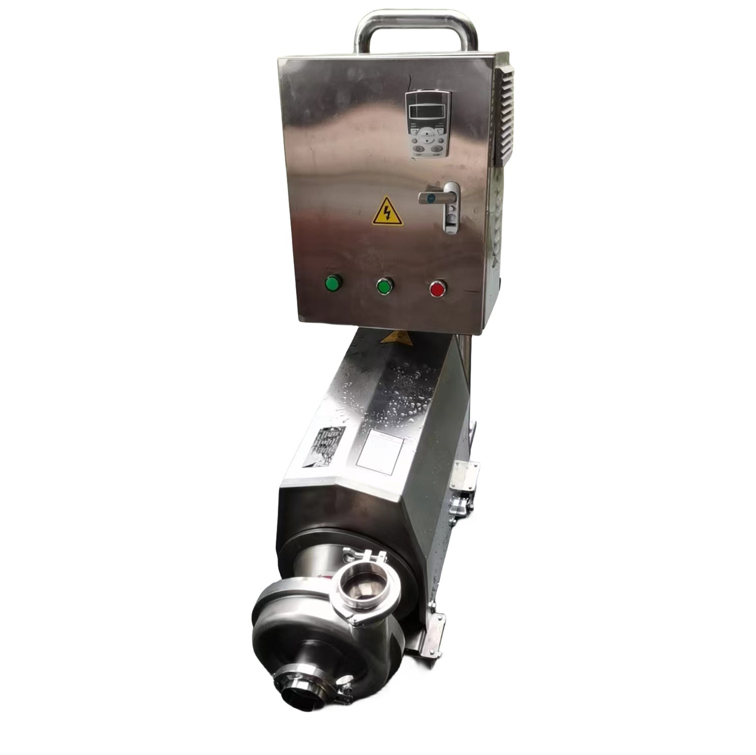 KSCP-15-24-3 Bomba centrífuga de acero inoxidable higiénico sanitario con inversor y caja de control