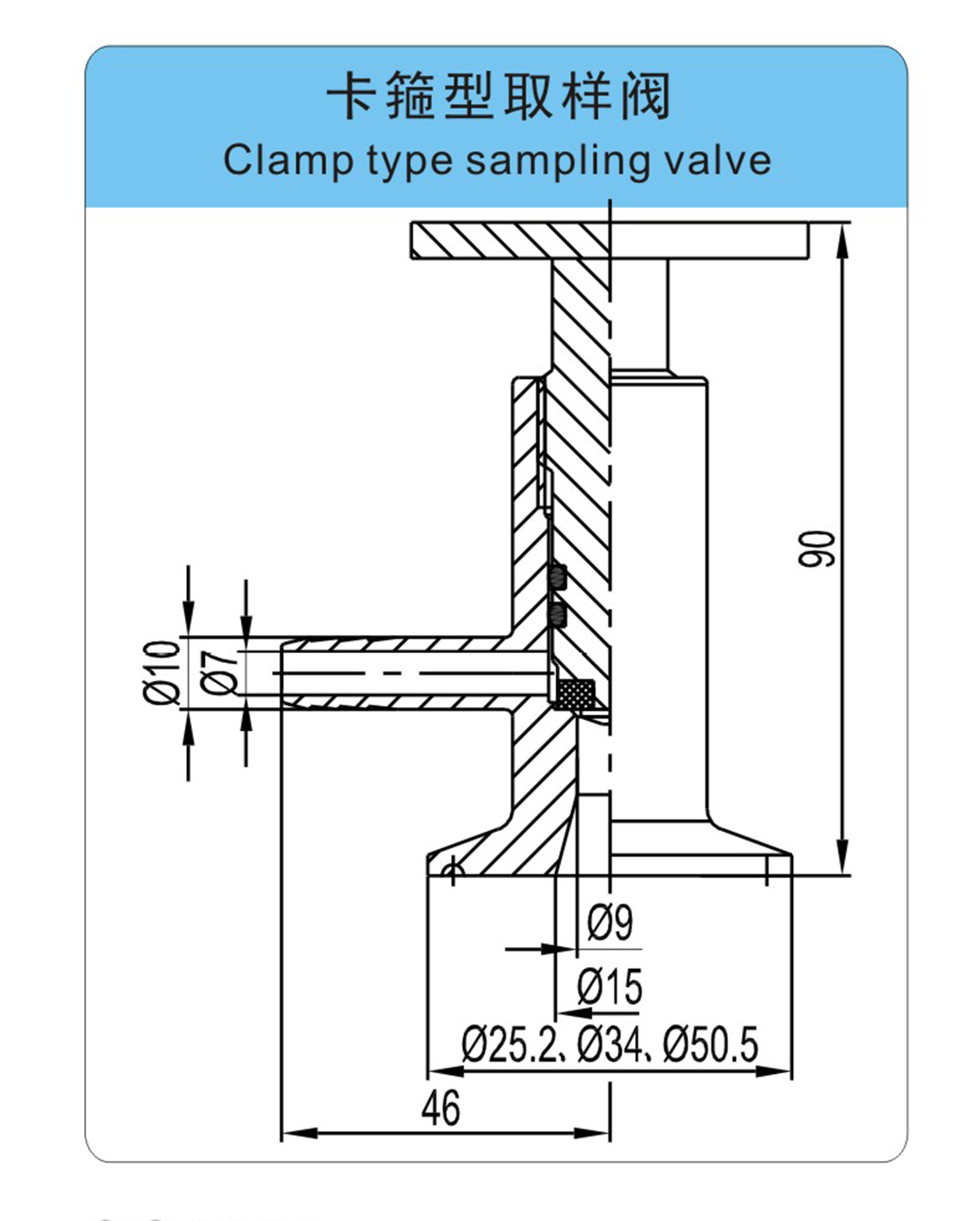 1. 快装取样阀 1