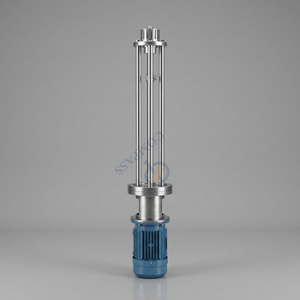 Emulsionante de dispersión intermitente de alto cizallamiento SS316L 2.2KW para mezclar pigmentos