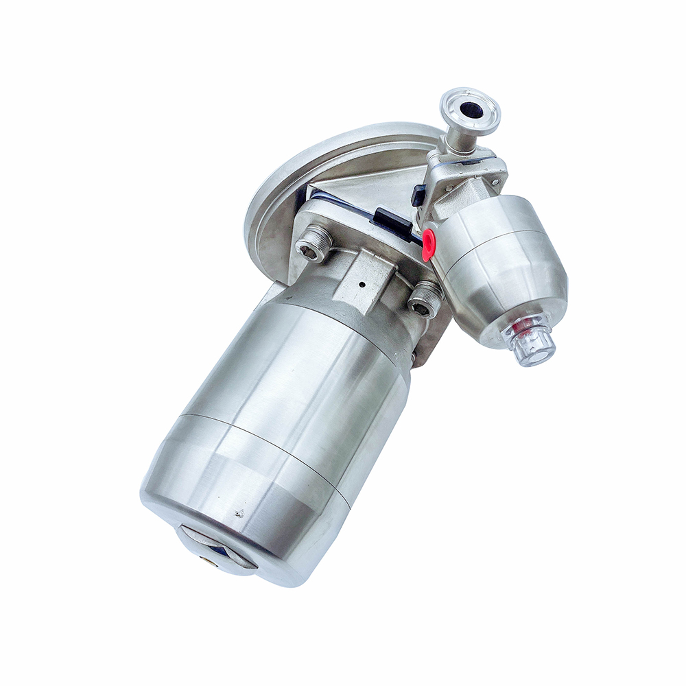 1/2 pulgada 12.7 mm de alta calidad Higiénica acero inoxidable SS316L SMS Tanque de soldadura Diafragma del fondo Vavle