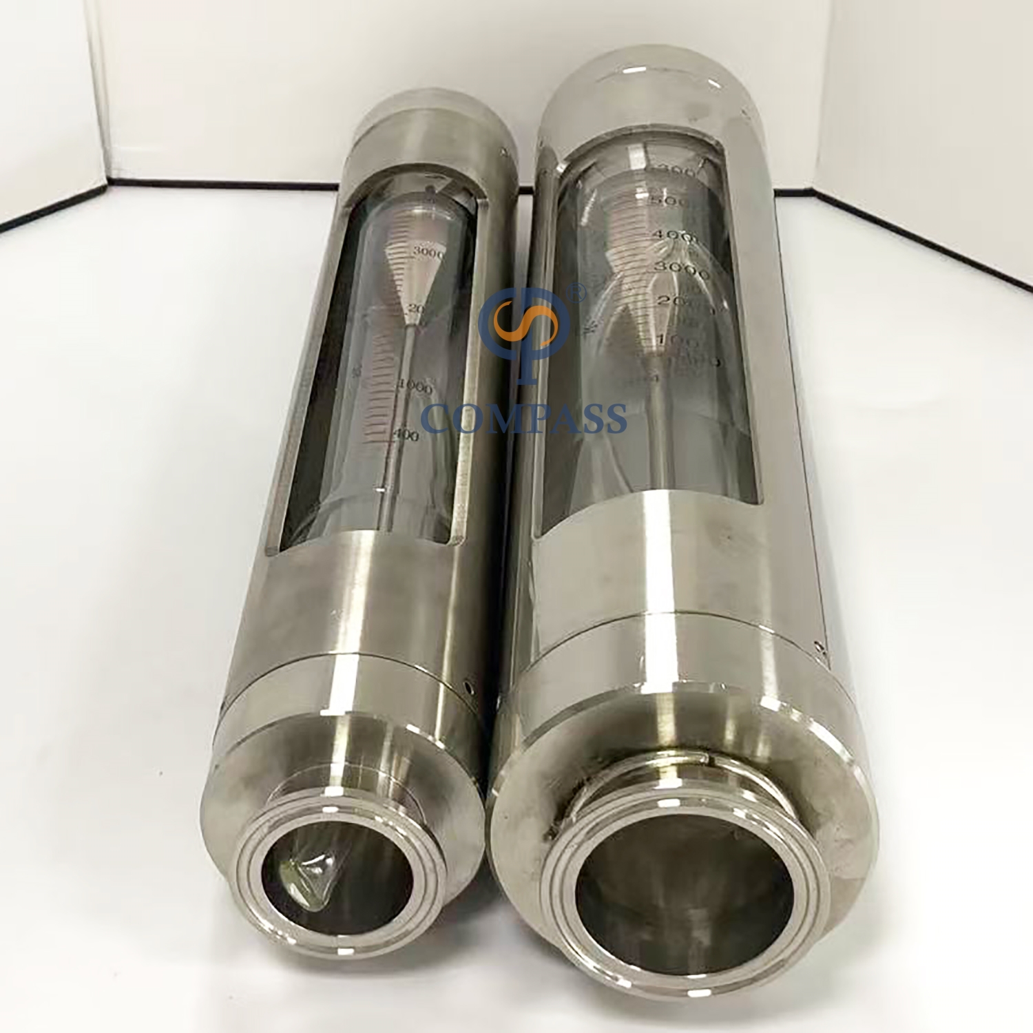 LZB-K30 SS304 Virola TC64MM 6000 Lph Medidor de flujo de rotor de vidrio de 2 pulgadas para agua