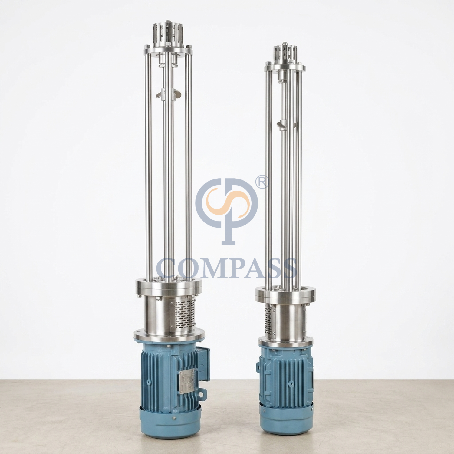 Emulsionante de dispersión intermitente de alto cizallamiento SS316L 2.2KW para mezclar pigmentos