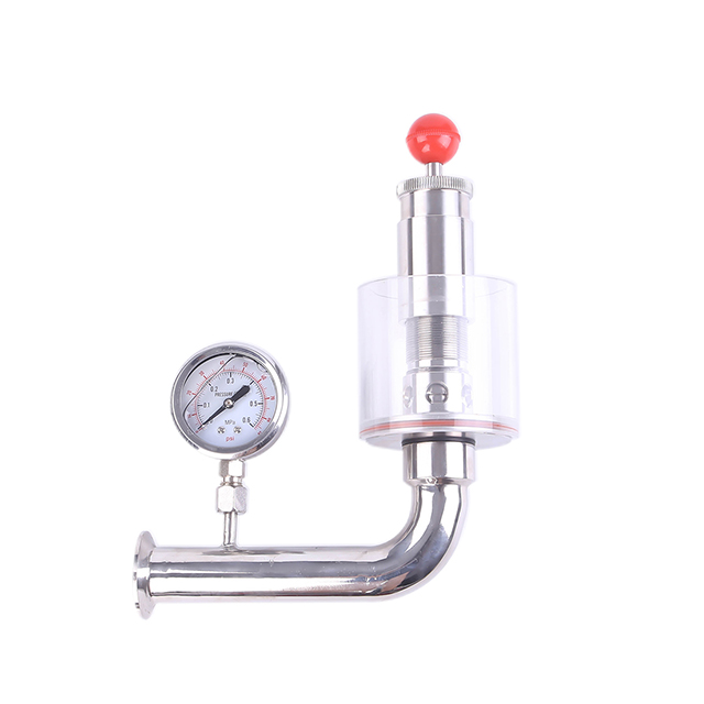 Válvulas limitadoras de presión para aire con manómetro