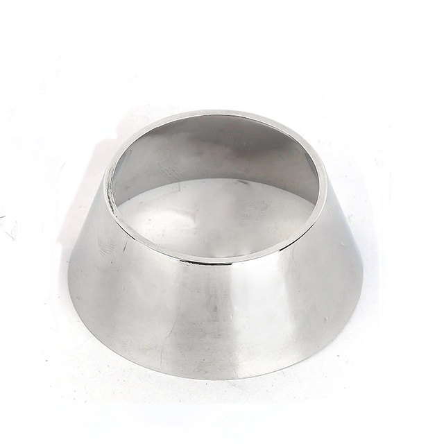 Reductor de tipo concéntrico de montaje de tubería de acero inoxidable sanitario
