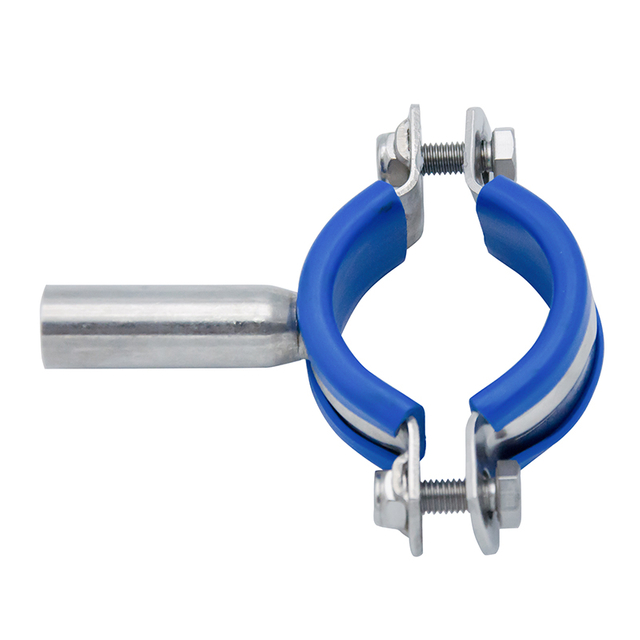 Accesorios de tubería de acero inoxidable sanitario de 6 pulgadas Soporte de tubería redonda 