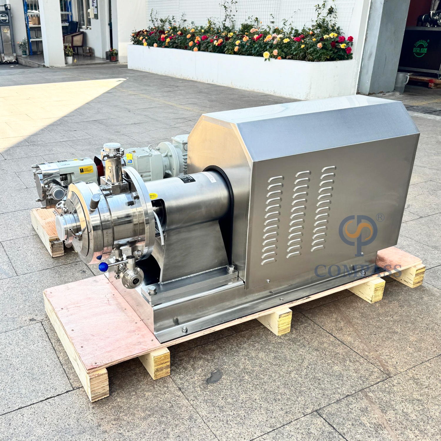 Molino coloide de tubería modelo SS304 11KW JM-W con sello doble de máquina