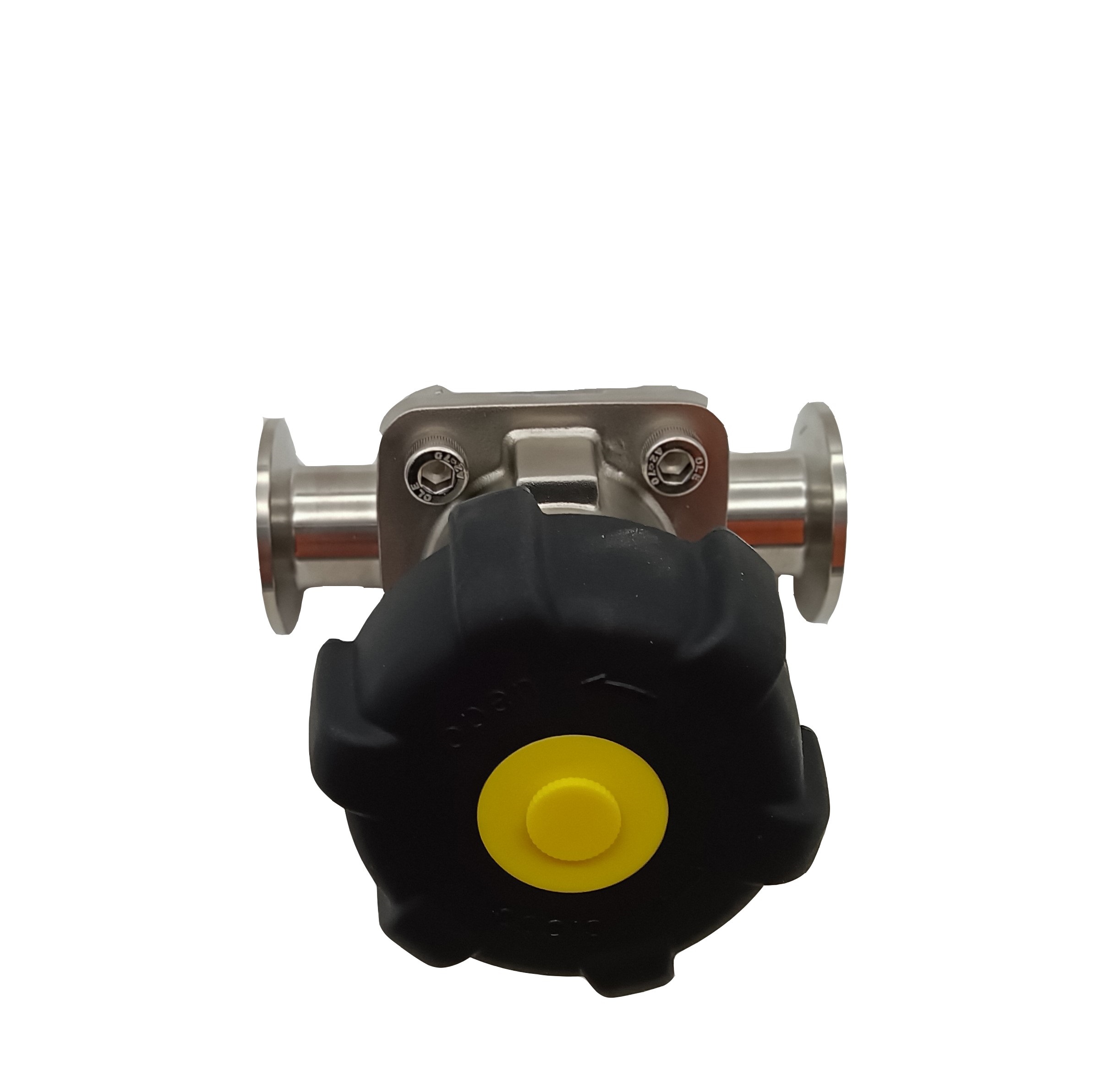 1/2 pulgada 12.7 mm de alta calidad Higiénica Higiénica Acero inoxidable SS304 SMS CLAMP VÁLVO DIAFRAGM