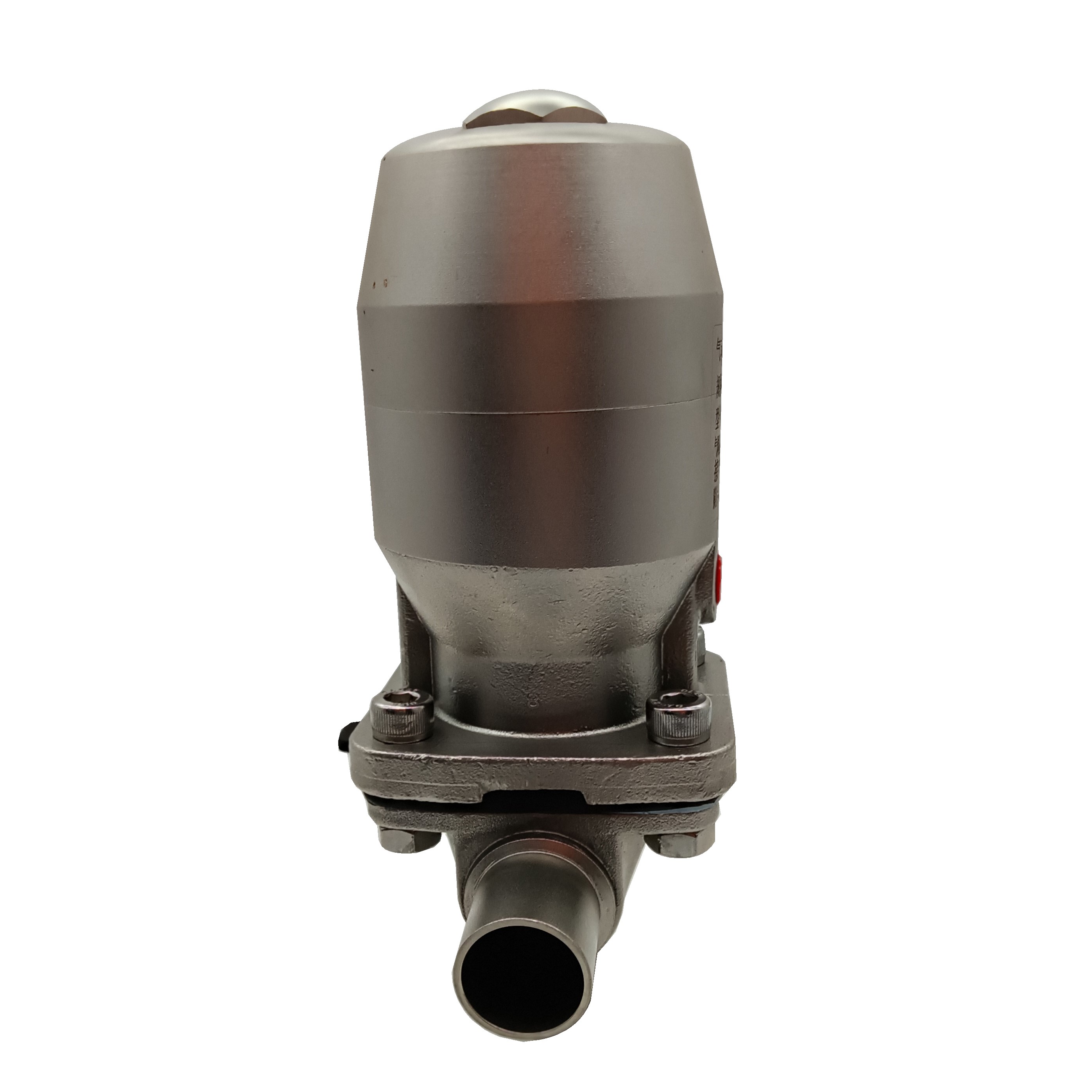25,4 mm de alta calidad Hygienic Hygienic Sea inoxidable SS316L SMS SMS Diafragma recto Vavle 