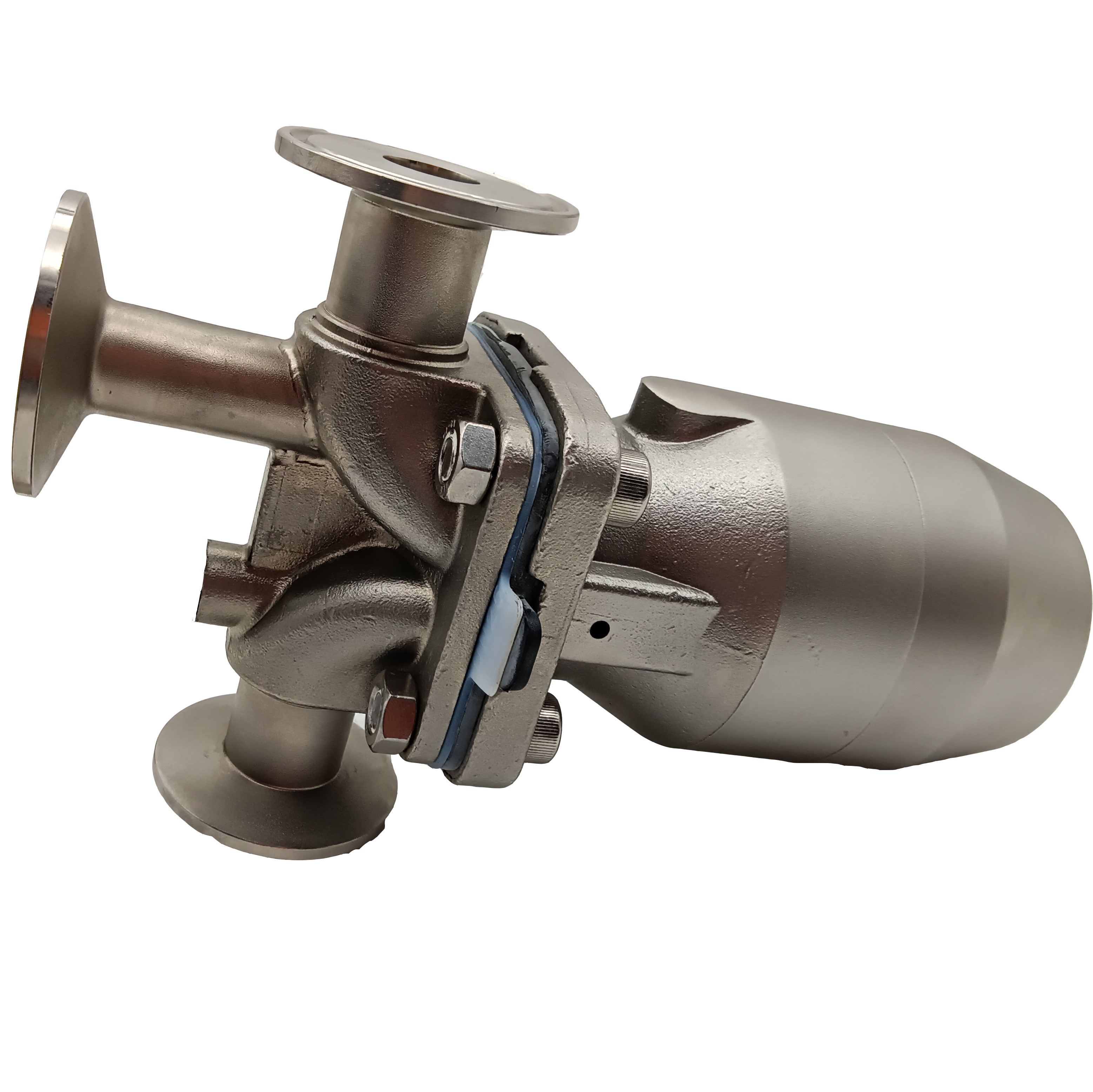 1/2 pulgada 12.7 mm de alta calidad Hygienic Hygienic Sea inoxidable SS316L SNUMADE SMS DIAFRAGM VAVLE 