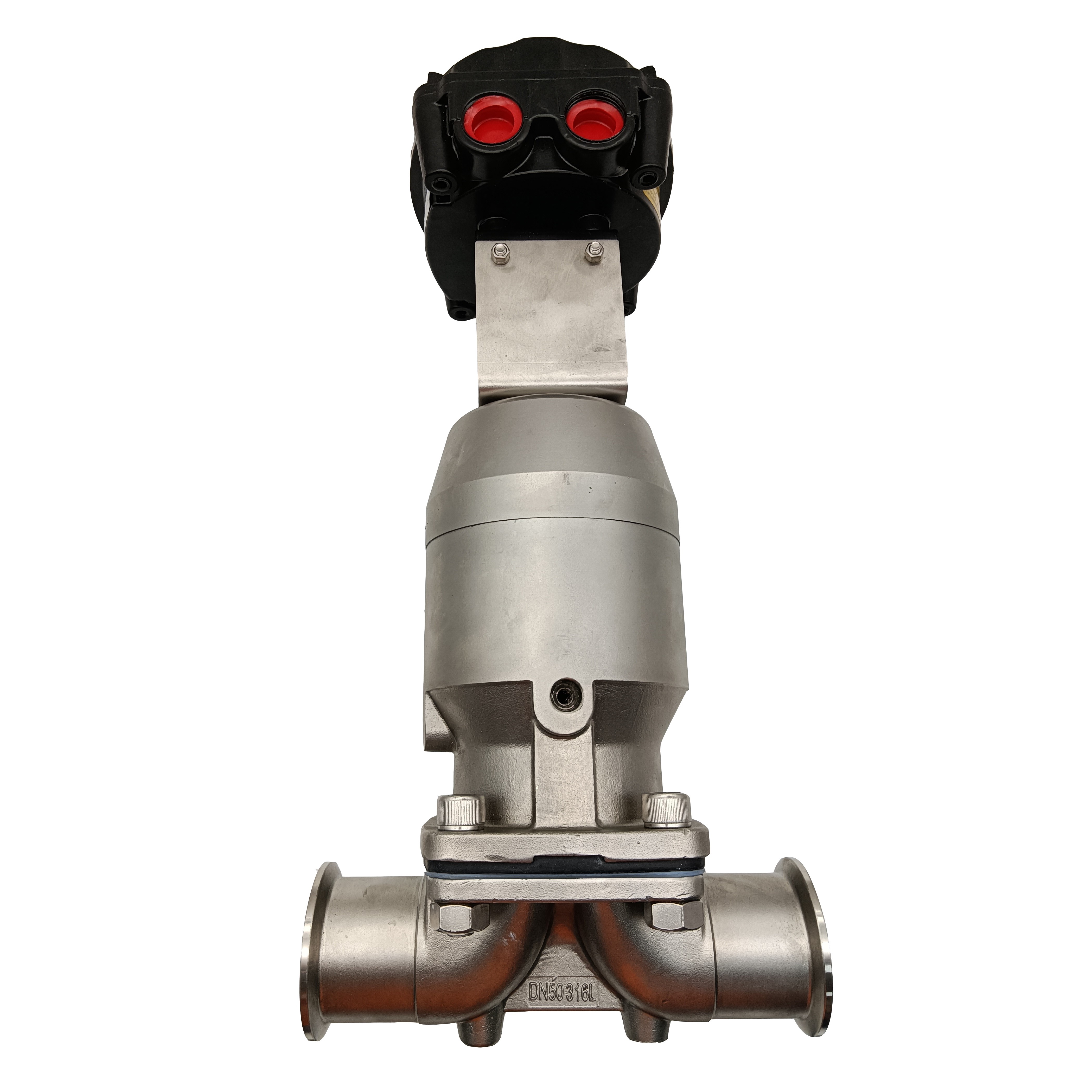 1 pulgada 25,4 mm Higiénico de alta calidad Hygienic Sea inoxidable SS316L SNUMADO SNUMS SNOPHRAGM VAVLE con interruptor de límite