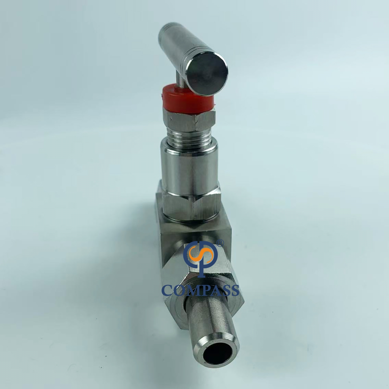 Válvula de aguja soldada a tope de alta presión roscada NPT BSP de acero inoxidable