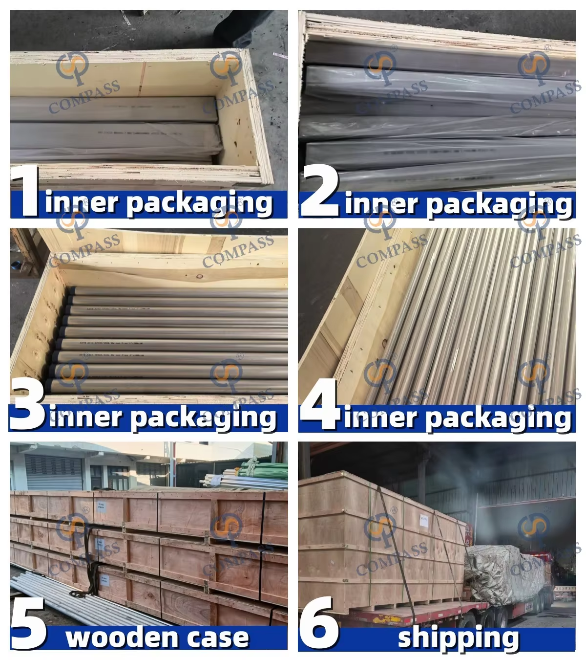 卫生级焊管打包图