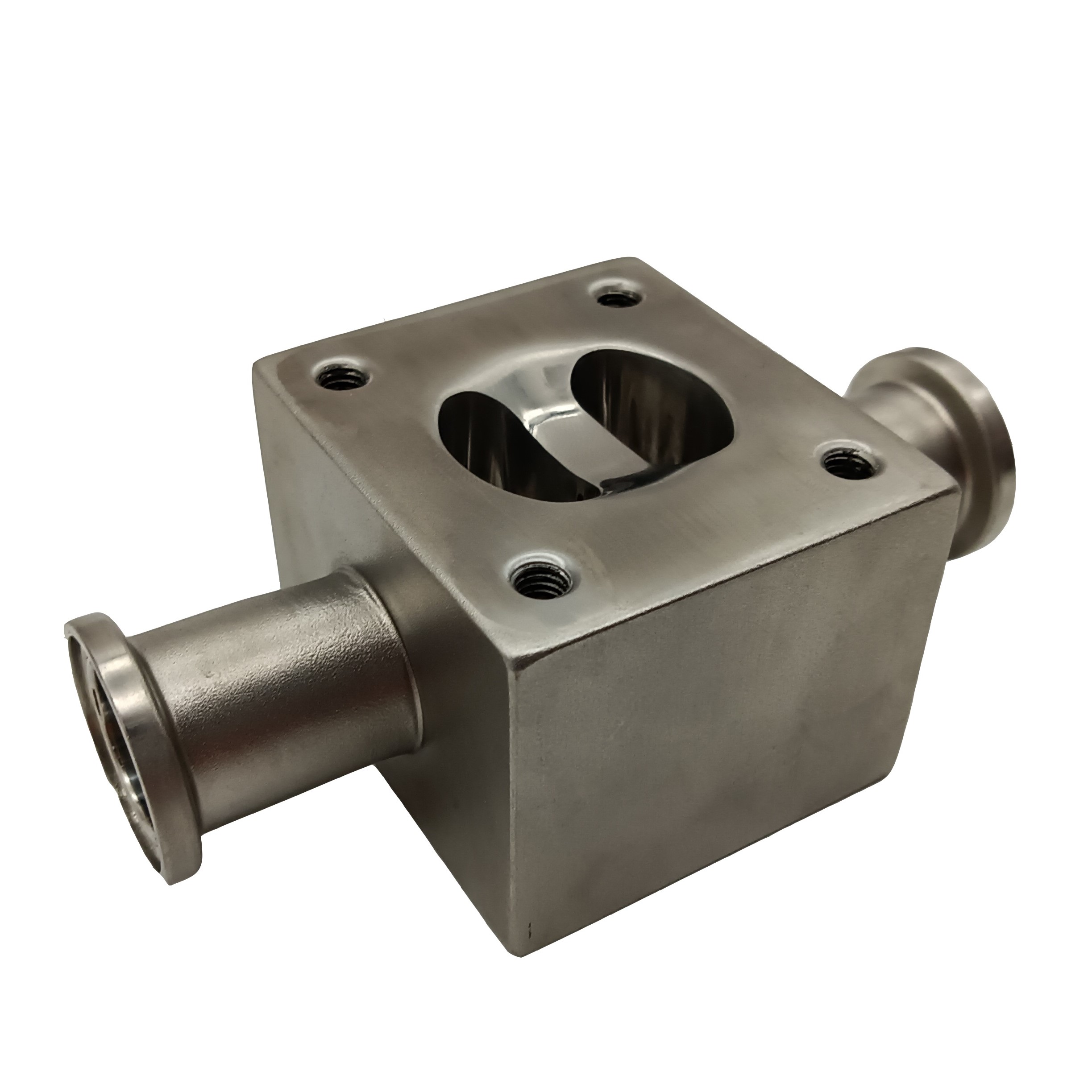 1/2 pulgada 12.7 mm de alta calidad Higiénica Higiénica Acero inoxidable SS304 SMS SMS Forja recta Válvula de diafragma