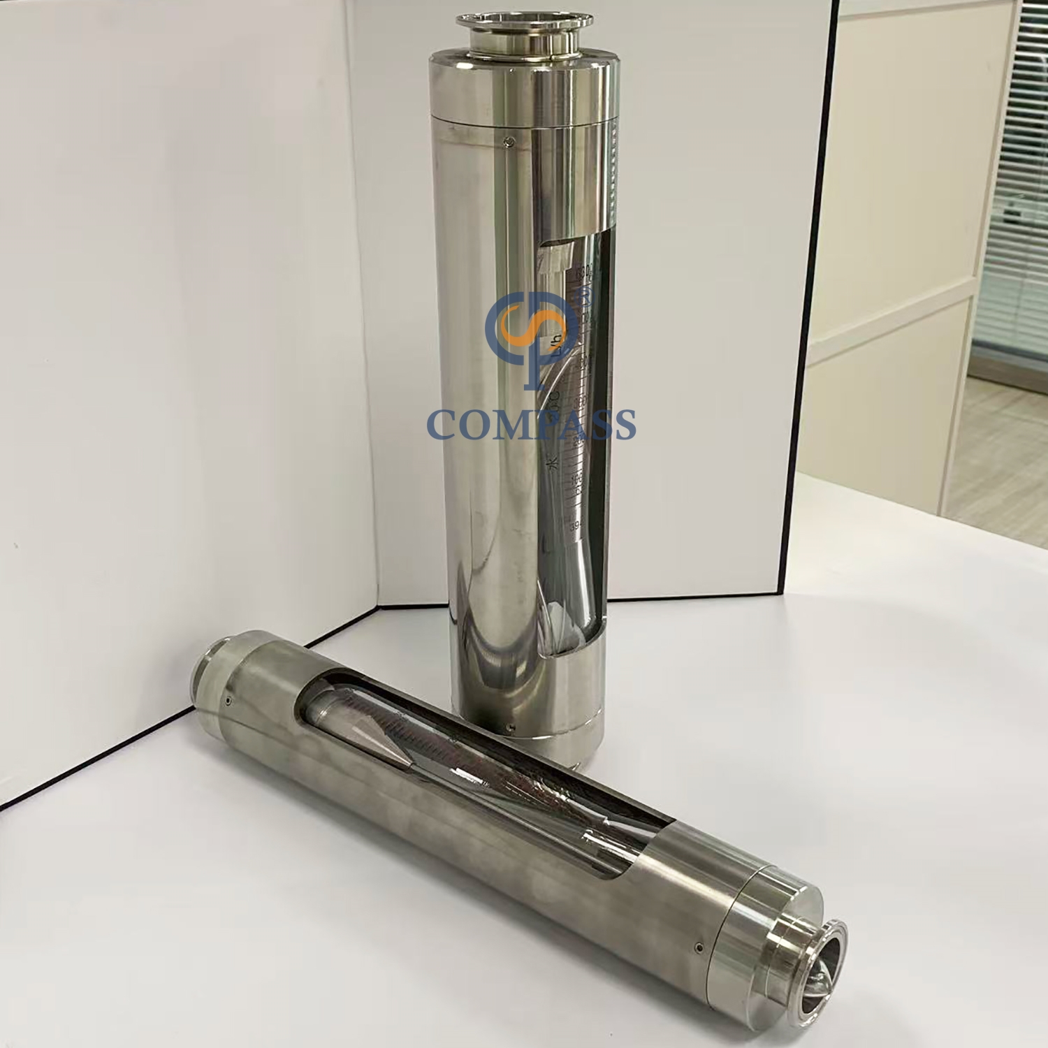 LZB-K30 SS304 Virola TC64MM 6000 Lph Medidor de flujo de rotor de vidrio de 2 pulgadas para agua