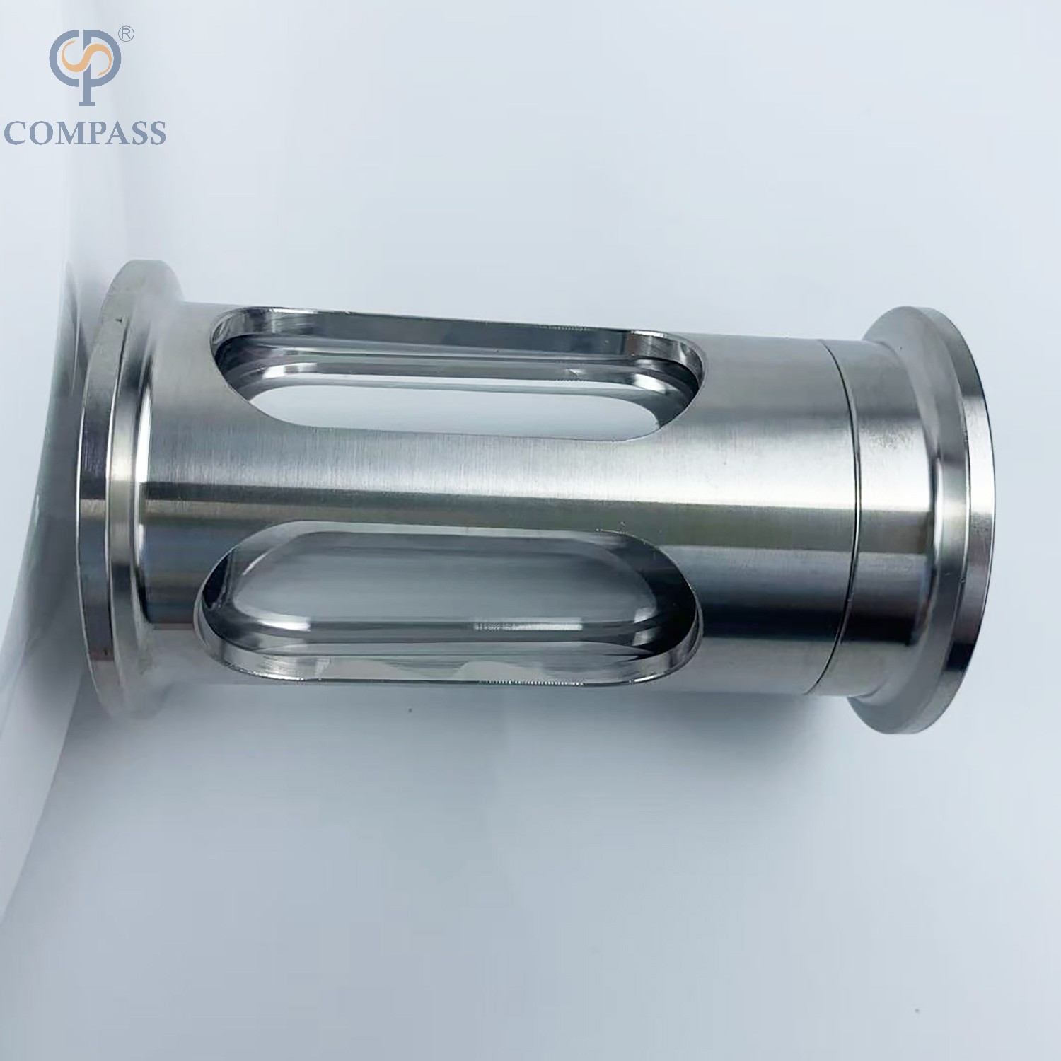 DN15 Vidrio de abrazadera compacta de acero inoxidable de acero inoxidable