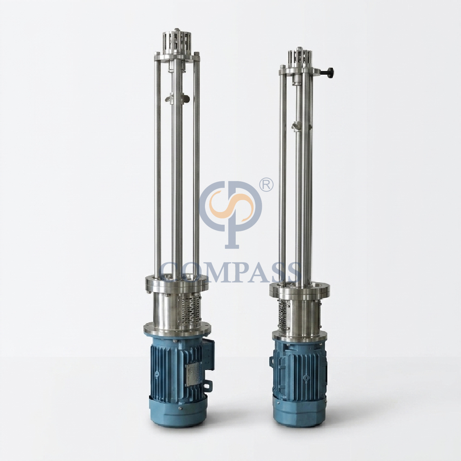 Emulsionante de dispersión intermitente de alto cizallamiento SS316L 2.2KW para mezclar pigmentos