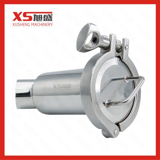 Filtro sanitario tipo Y con abrazadera de acero inoxidable
