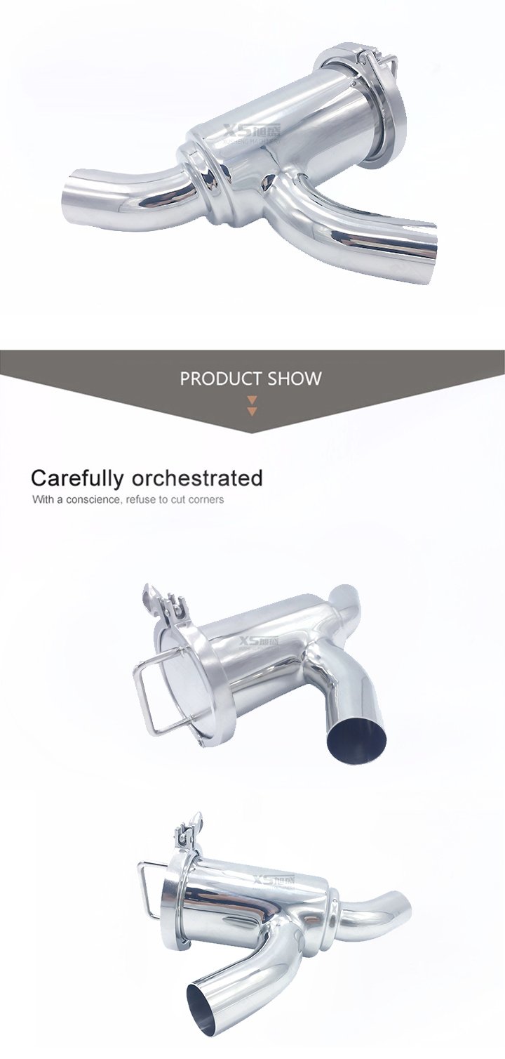 Saneamiento de acero inoxidable Saneamiento Filtro de Filtro de Filtro de Alimentos