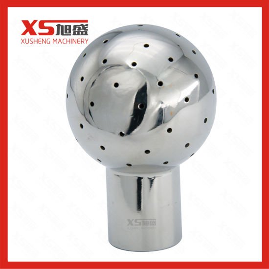 G1/2" Ss304 Bola de pulverización giratoria de soldadura higiénica de acero inoxidable