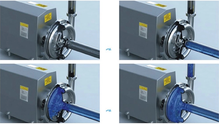 Bomba centr&iacute;fuga de acero inoxidable sanitario