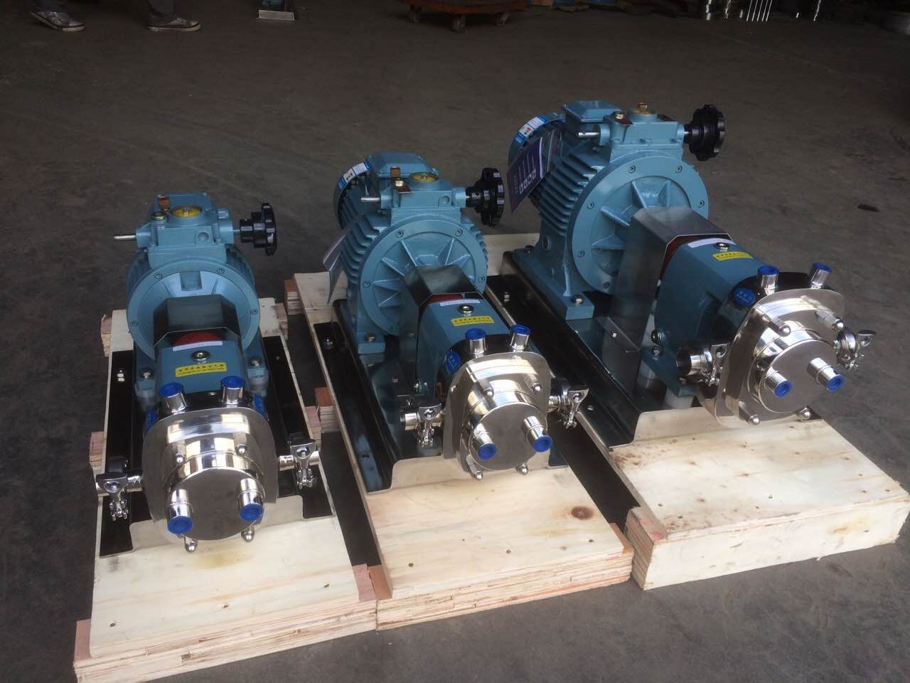 Bomba de l&oacute;bulo de acero inoxidable sanitario