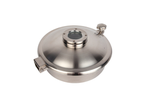 Bocas de acceso de tanque redondo sanitario de 16 "400 mm con mirilla