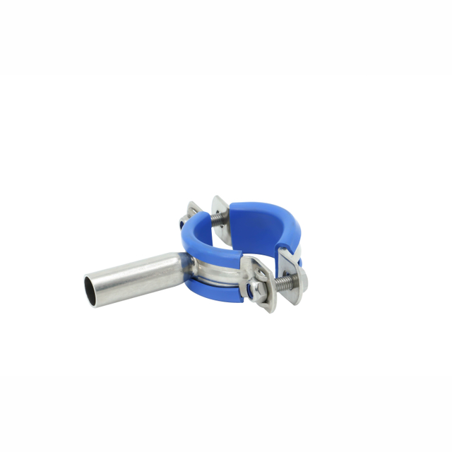 Soporte de tubería de suspensión de tubería redonda de acero inoxidable higiénico de 3/4 pulgadas