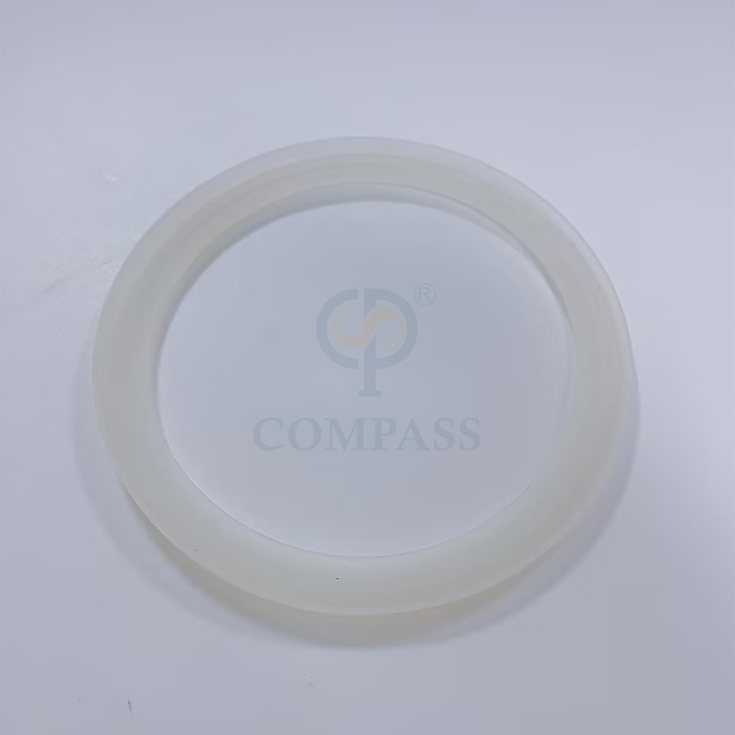 Gran oferta Universal 2 pulgadas TC 64MM higiene sanitaria grado alimenticio SMS aséptico Tri abrazadera junta de silicona transparente con tapa de brida