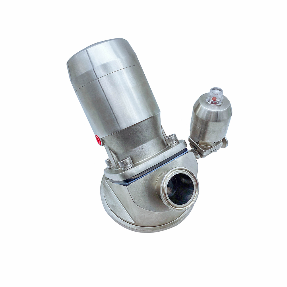 1/2 pulgada 12.7 mm de alta calidad Higiénica acero inoxidable SS316L SMS Tanque de soldadura Diafragma del fondo Vavle