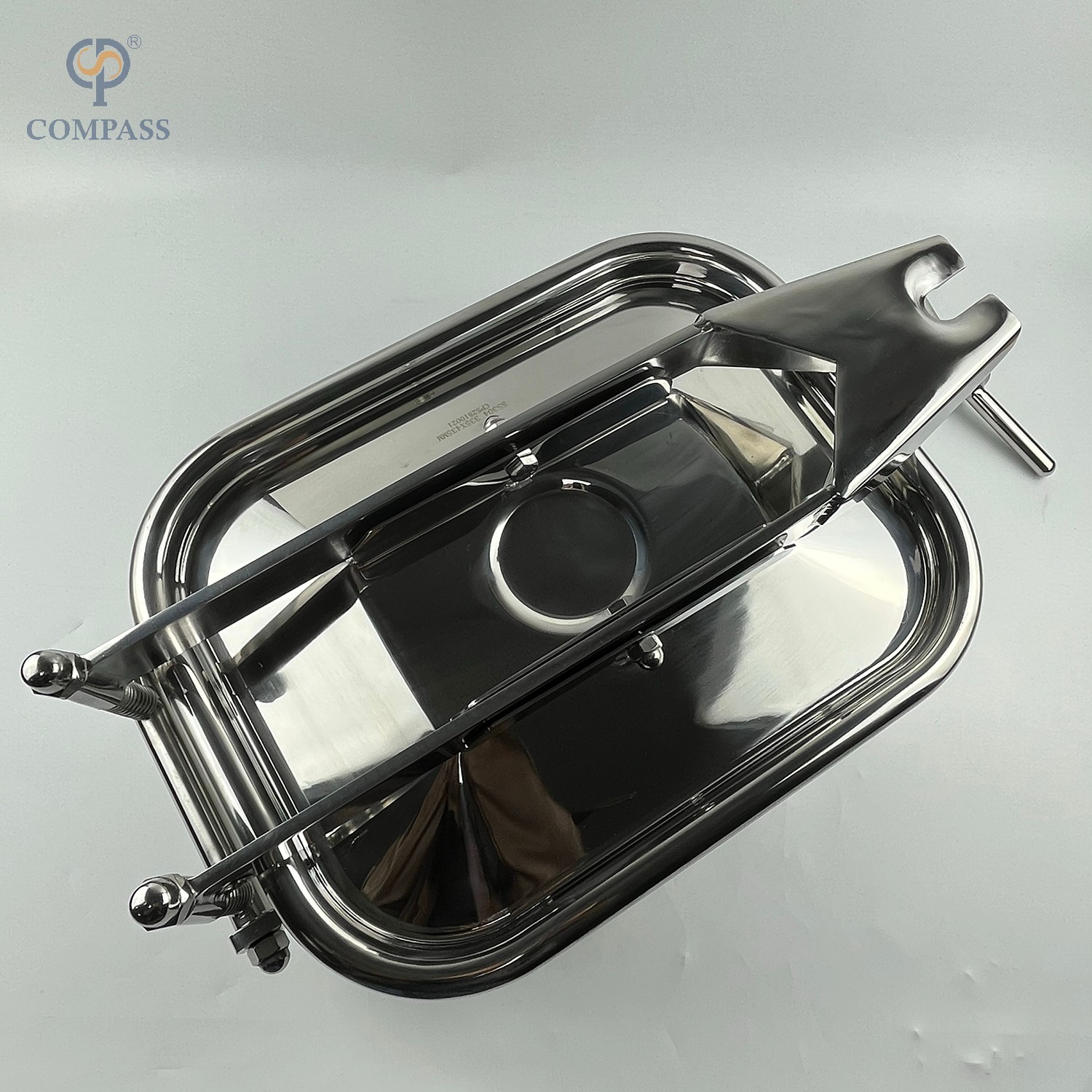 ENTRADAS RECTANGULARES EXTERIORES DE ACERO INOXIDABLE SS304 CON UN BRAZO INTERSECTANTE