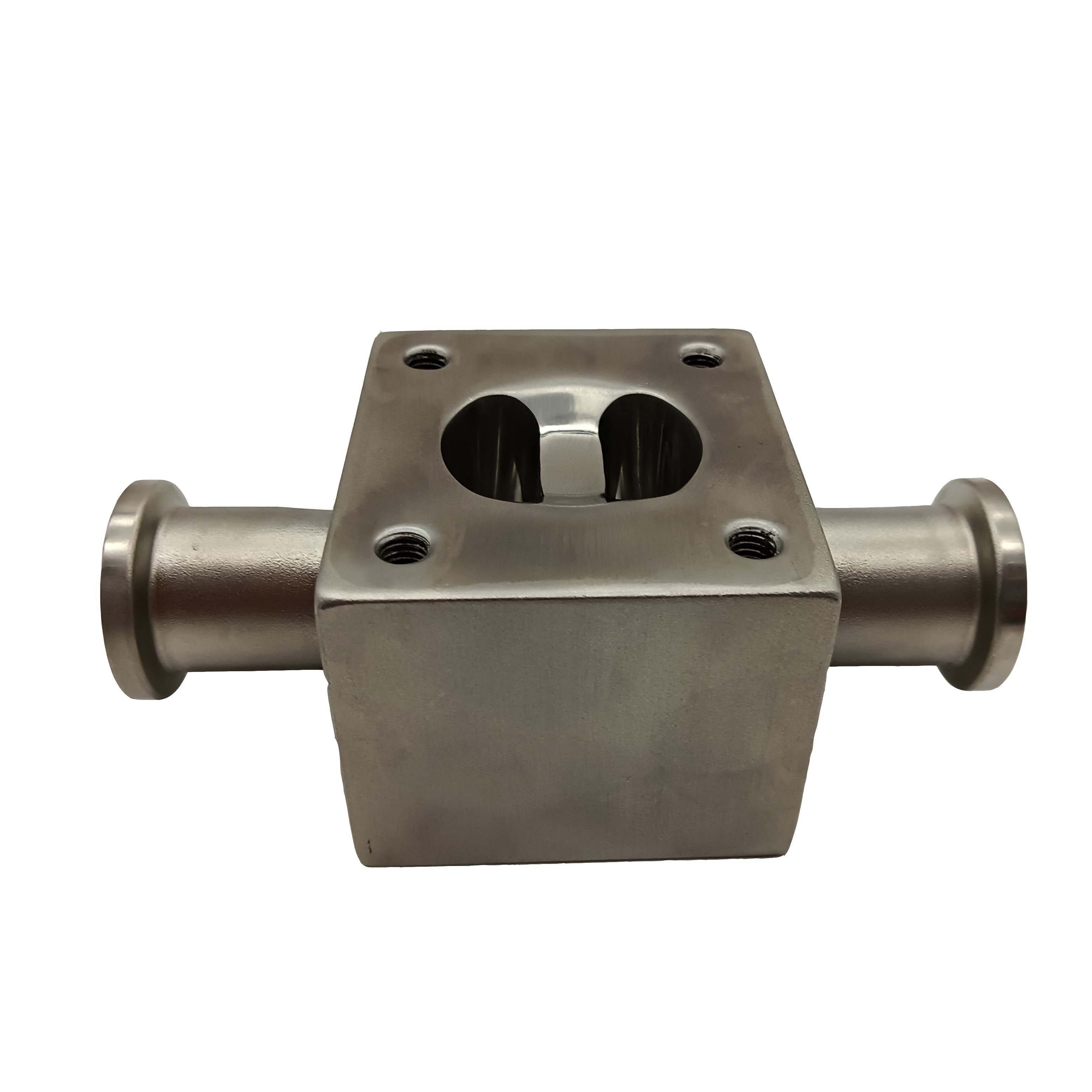 1/2 pulgada 12.7 mm de alta calidad Higiénica Higiénica Acero inoxidable SS304 SMS SMS Forja recta Válvula de diafragma
