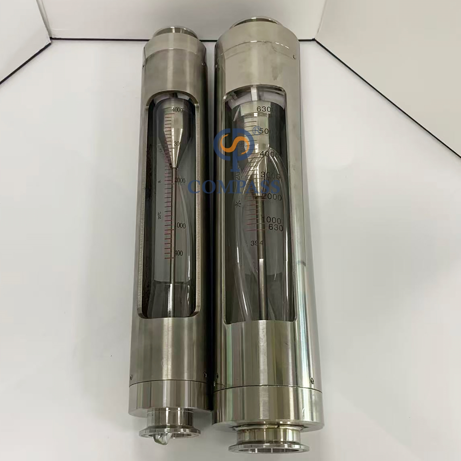 LZB-K30 SS304 Virola TC64MM 6000 Lph Medidor de flujo de rotor de vidrio de 2 pulgadas para agua