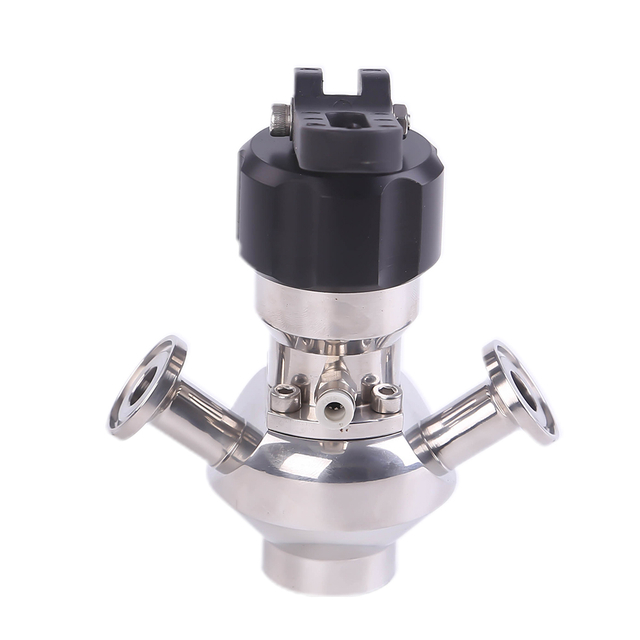 SGM Modelo DN6 soldadura a mano válvulas de muestreo estériles operadas a mano para alimentos y bebidas 