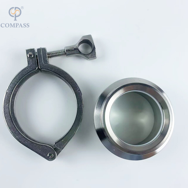 DN15 SS304 VIDRIO SANIitario de acero inoxidable