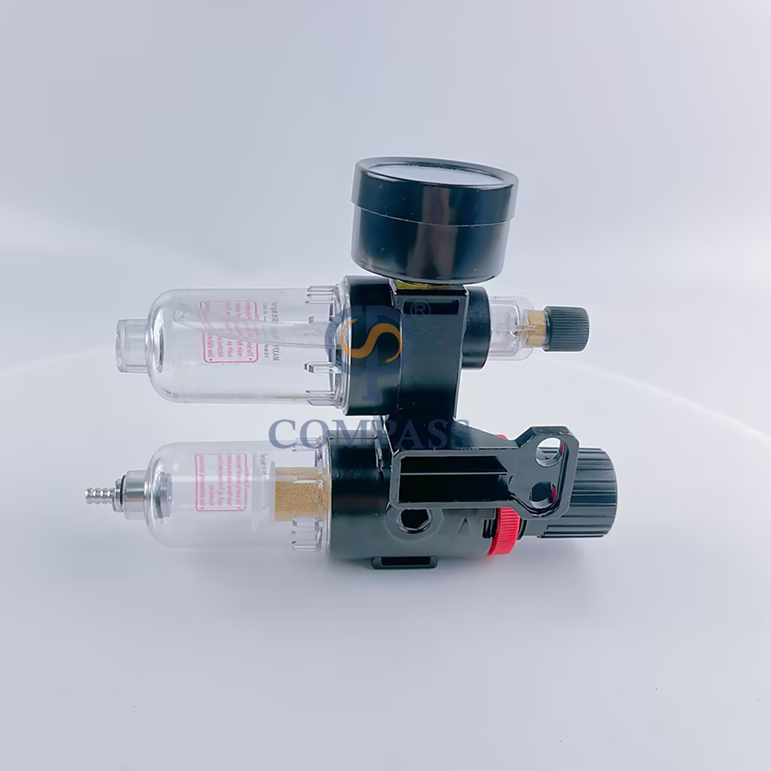 Filtros sanitarios de acero inoxidable fabricados en China AFR 2000 Núcleo de cobre Plástico y hierro Filtro de presión reducida FL con rosca hembra de 1/4'' 