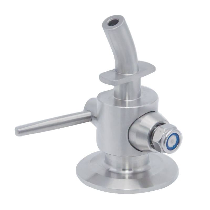 1/2 '12.7 mm manualmente TC Beer SS304 SS316L Válvulas de muestreo para la industria de bebidas